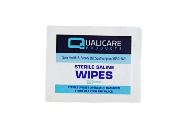 Qualicare Products Sterile Cleansing Wipes - Pack of 100 Wipes