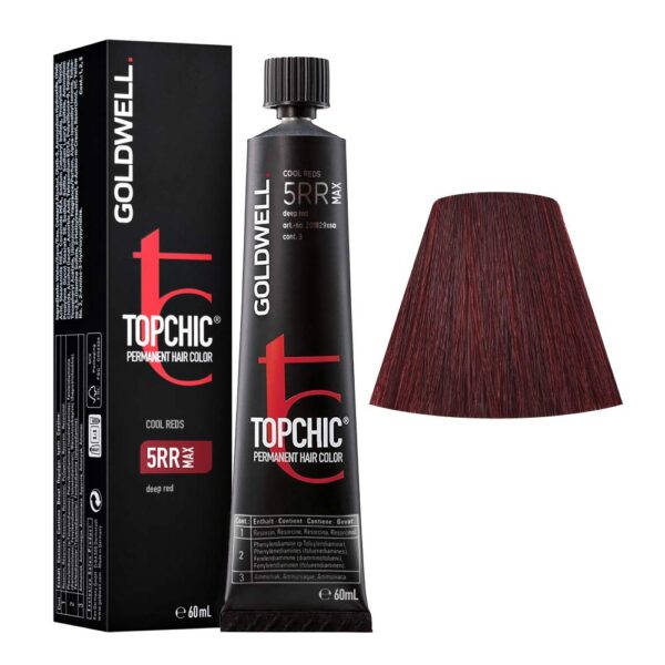 Goldwell Topchic TB Permanent Hair Colour, 5RR Deep Red, 60 ml