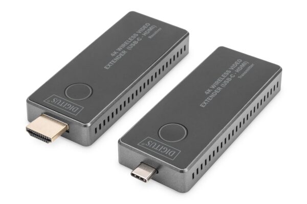 ASSMANN Digitus 4K Wireless Video Extender, 30 m (USB-C - HDMI)