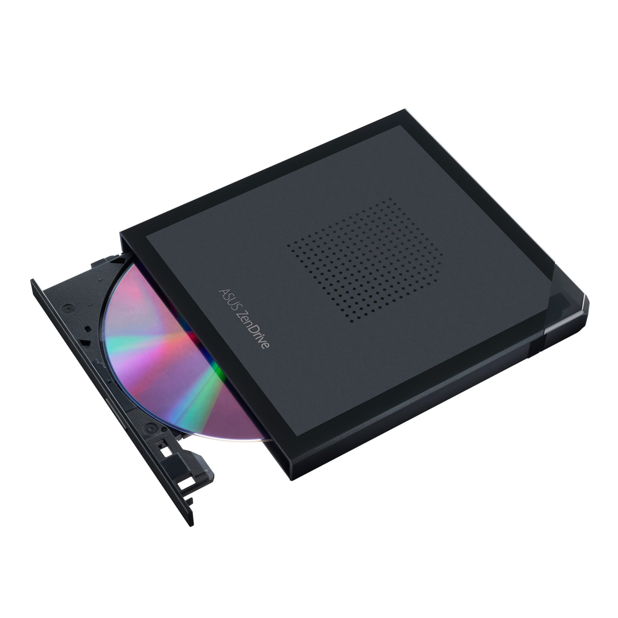 ASUS SDRW-08V1M-U external ultraslim 8X DVD writer, Cable-Storage Design, USB Type C, Mac Compatible, 14.6mm Ultraslim, M-DISC support, Disc Encryption, NERO Backitup, E-Green, E-Media