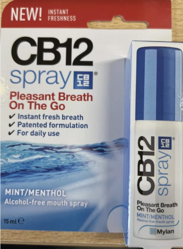 CB12 Mint/Menthol Mouth Spray (2)