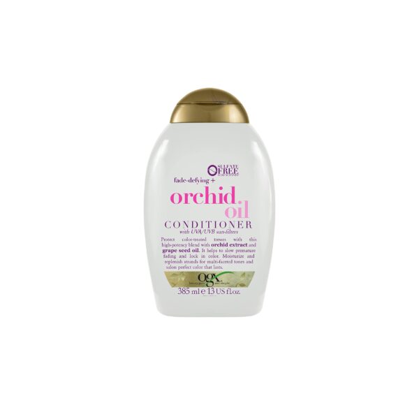 OGX Orchid Oil Colour Conditioner for Coloured Hair and for Blonde Hair 385 ml