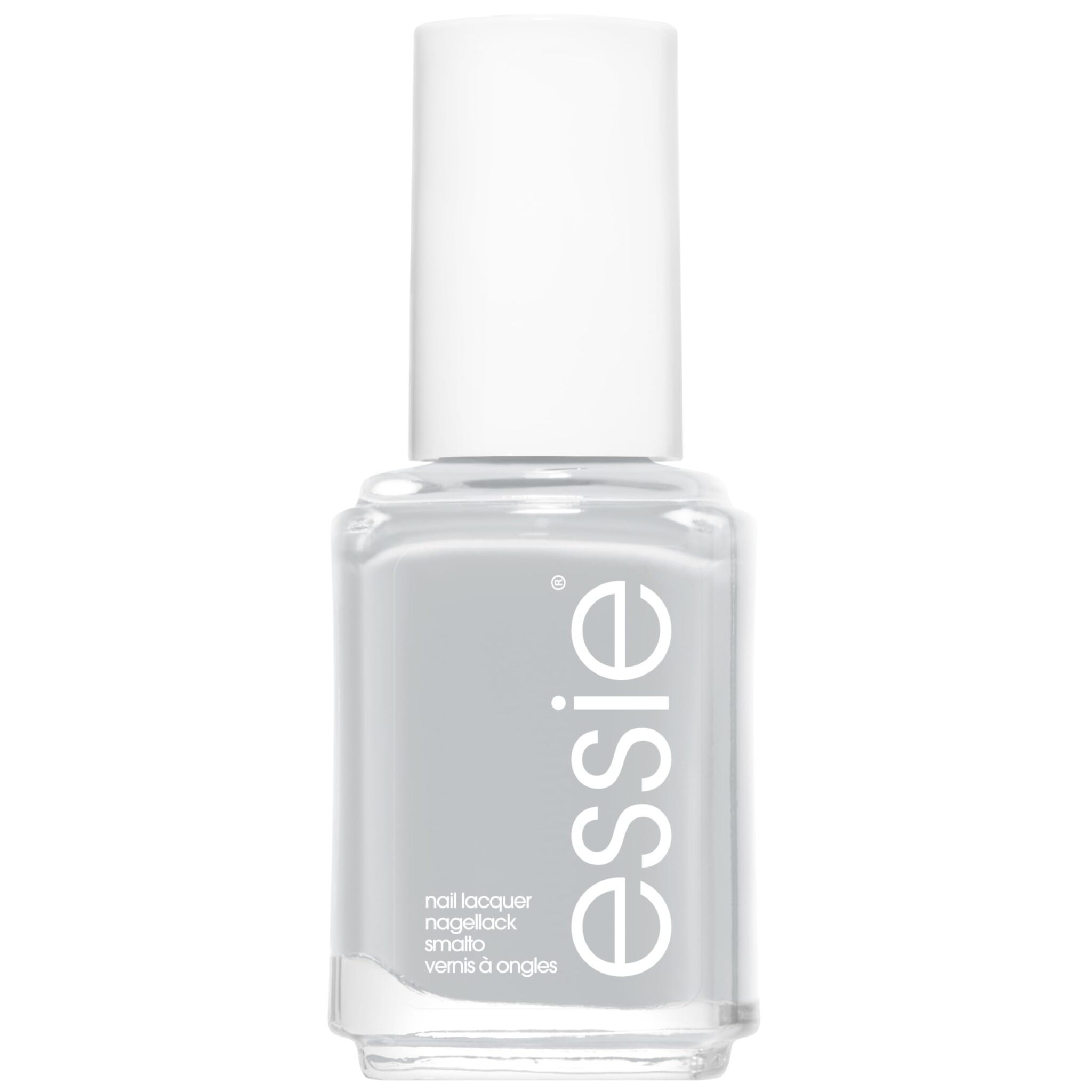 Essie Original High Shine and High Coverage Nail Polish Light Grey Colour, Shade 604 Press Pause 13.5 ml