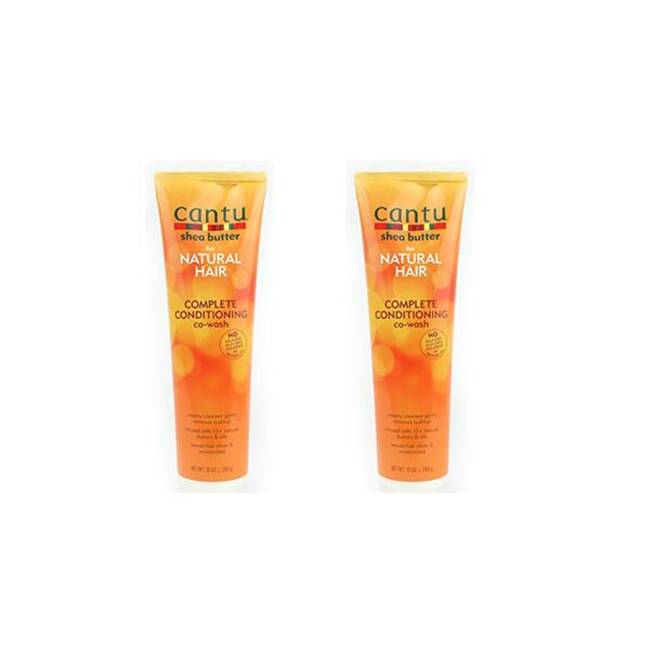 Cantu Natural Hair Complete Conditioning Co-Wash 10oz Tube (2 Pack)