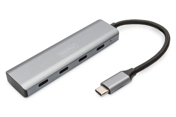 DIGITUS USB-C 4 Port HUB 4X USB-C 3.1 Gen1, 5Gbps