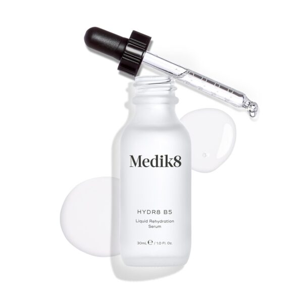 Medik8 Hydr8 B5 - Liquid Rehydration Serum With Hyaluronic Acid - Replenishes, Smooths & Plumps Skin - Ideal For Normal to Sensitive Skin Types - 30ml