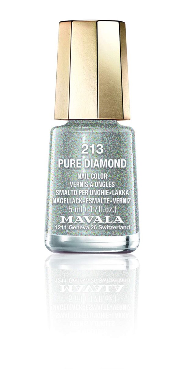 Mavala Mini Nail Polish Pure Diamond 5mililiitres