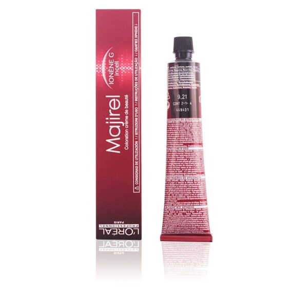 L'Oréal Professionnel Majirel Permanent Hair Colour, No. 9.21 Very Light Blonde Iridescent Ash, 50 ml, 3474630667761