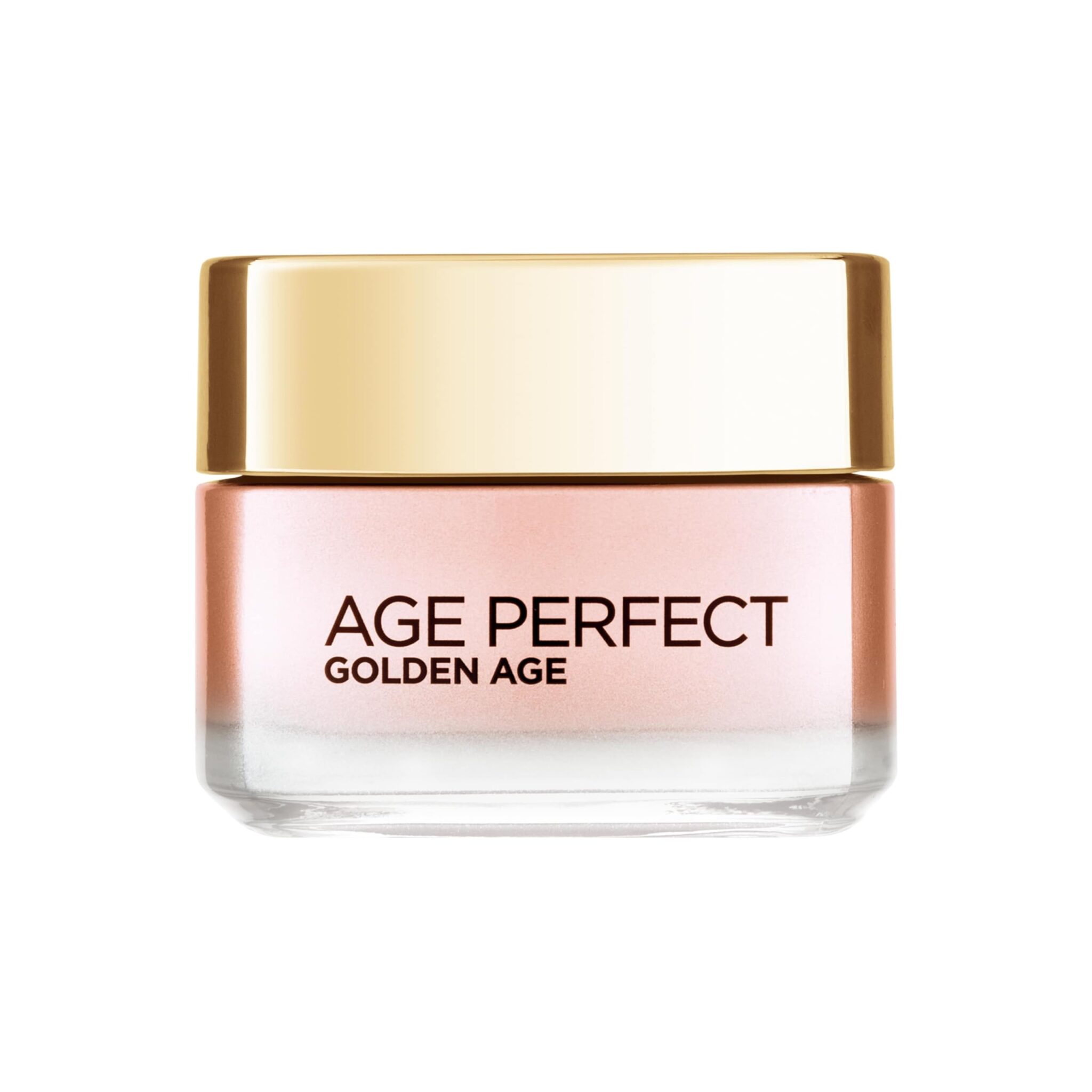 L’Oréal Paris Age Perfect Golden Age Rosy Day Cream 50+, Moisturising, Reactivates Radiance with Instant Glow, Peony Native Cells, Calcium B3, 50ml