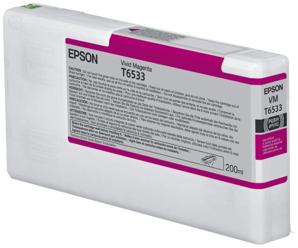 Epson C13T653300 Standard Original Inkjet Cartridges - Magenta