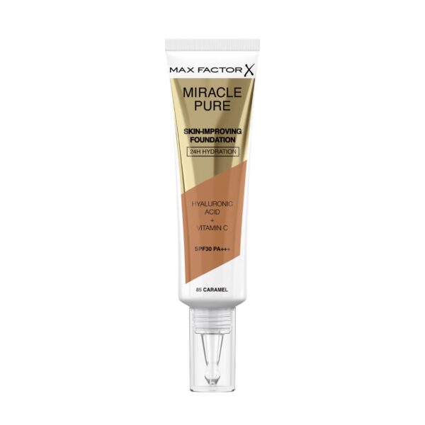 Max Factor Miracle Pure Foundation. Caramel 85