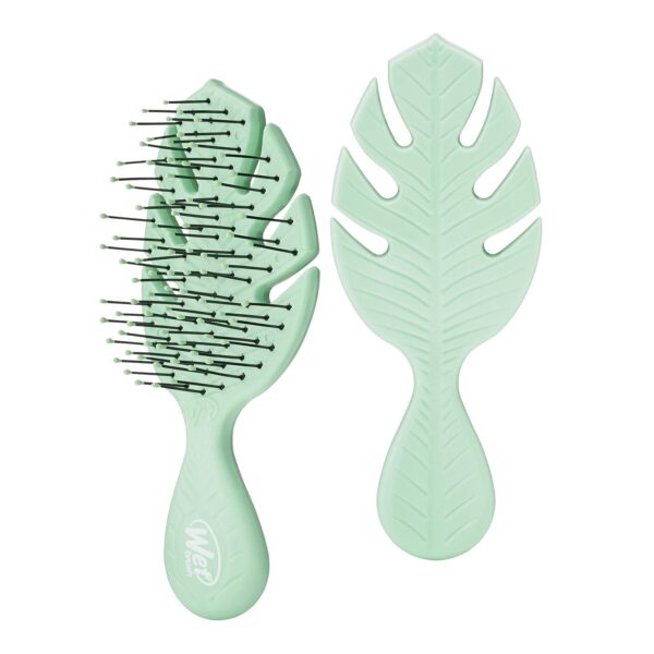 Wet Brush Go Green Mini Detangler Brush - Green for Unisex 1 Pc Hair Brush