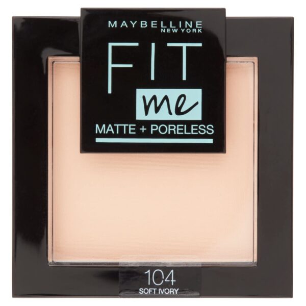 Maybelline New York Fit Me Matte & Poreless Powder - 104 | Soft Ivory