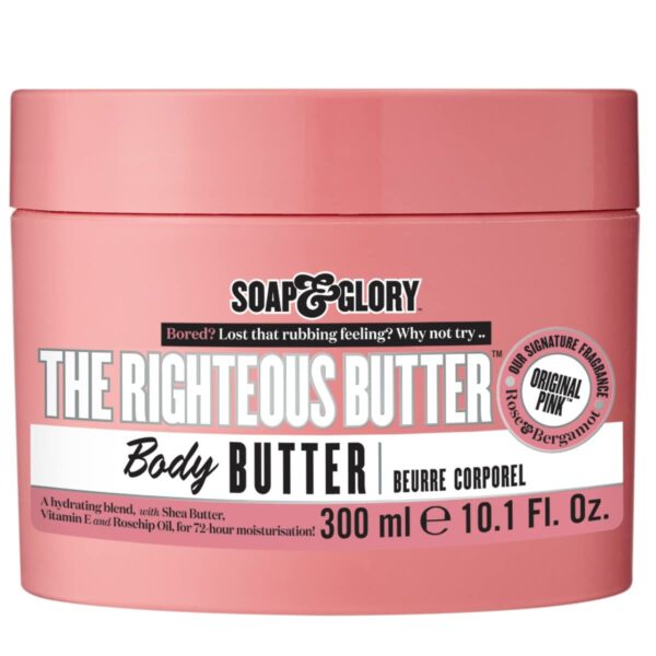 Soap And Glory The Righteous Butter Body Butter 10.1 oz (300 ml) by Soap & Glory