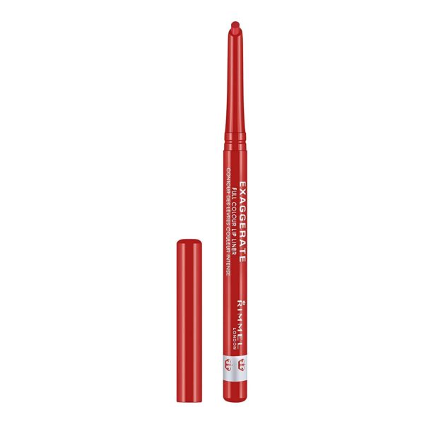 Rimmel London Exaggerate Automatic Lip Liner, 14 Call Me Crazy.