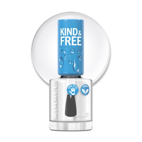 Rimmel London Kind and Free Clean Nail Polish 8ml 150 Top Coat