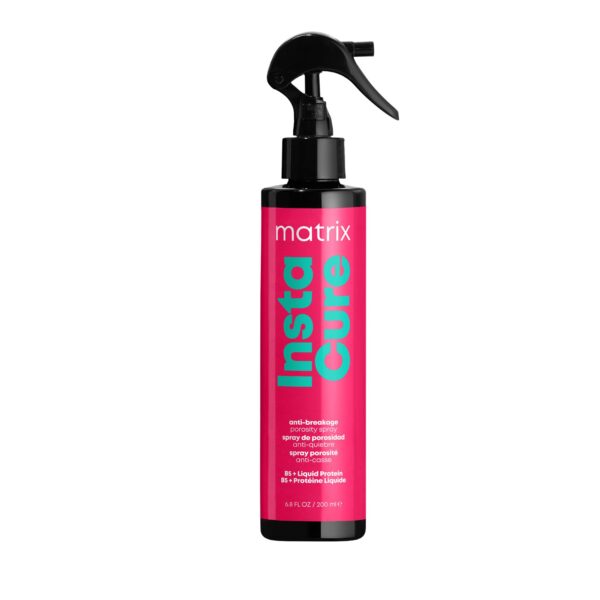 Matrix Hair Treatment Spray for Damaged Hair, Targets Porosity, Softening & Strengthening, Anti-Breakage, Total Results InstaCure, 280ml