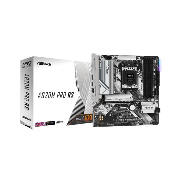 ASROCK A620M Pro RS AMD A620 Emplacement AM5 micro ATX