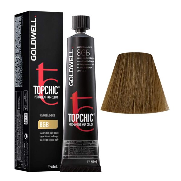 Topchic Permanent Hair Color New 8GB 60 ml