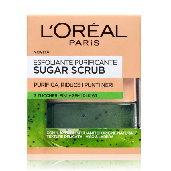 sugar scrub facial purifying exfoliating 50 ml