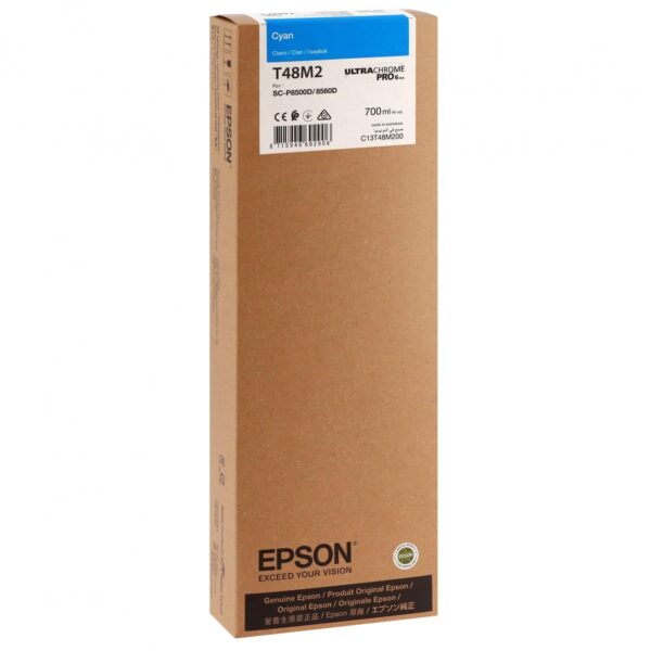 Epson Singlepack UltraChrome Pro 6 Cyan T48M2