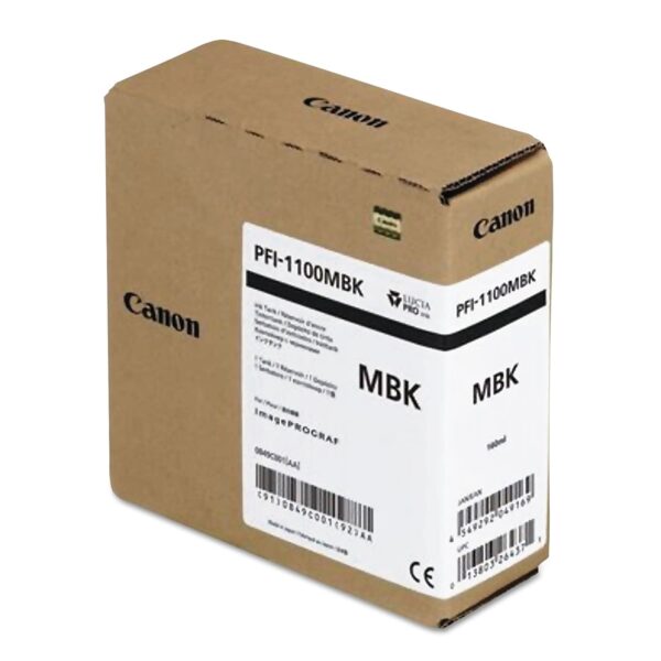 Canon 0849C001 Ink PFI1100MBK Matt Black 160 ml