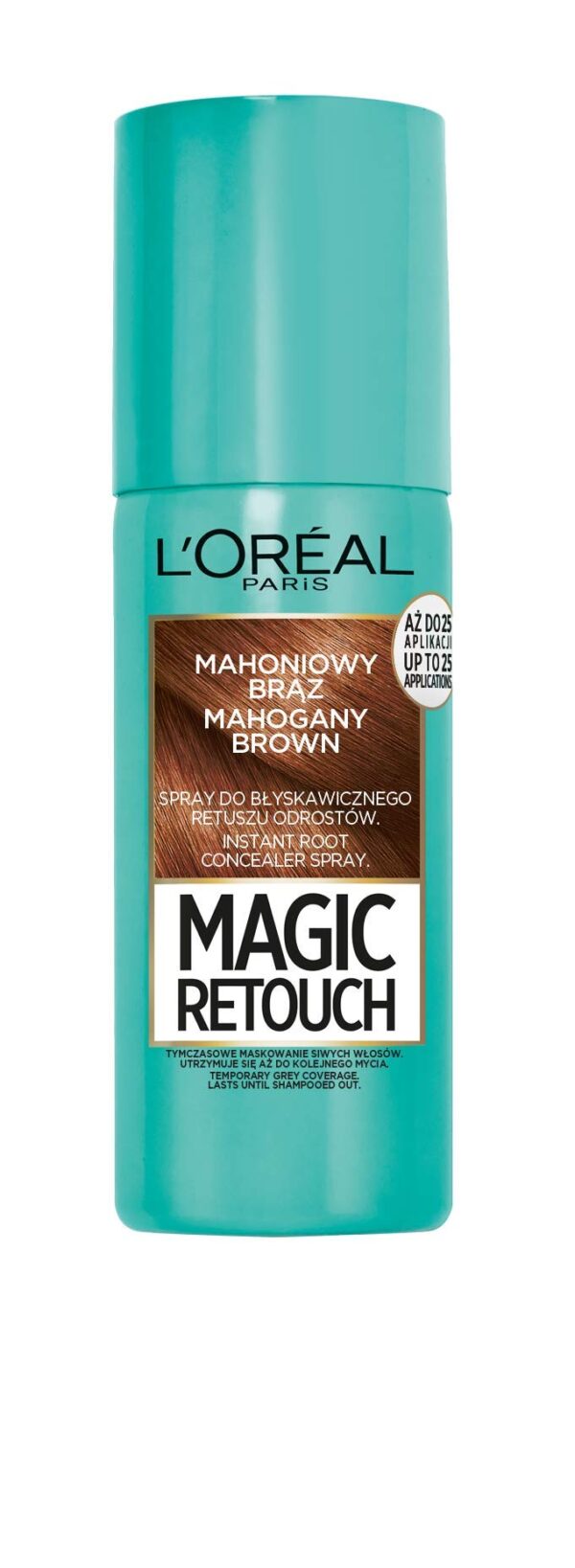 L'Oréal Paris Magic Retouch Root Spray, Mahogany Brown, 75ml