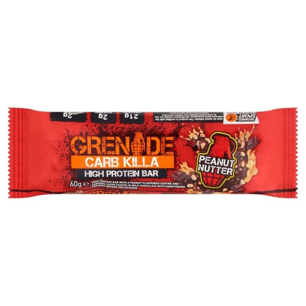 Grenade Carb Killa High Protein Bar Peanut Nutter, 60g