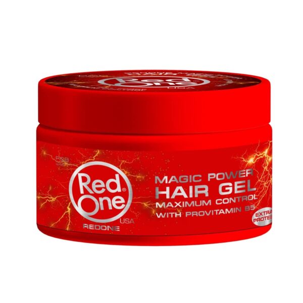 RedOne Magic Power Hair Gel 450ml | With Provitamin B5 | Extra Protein | Ultra Hold | Shine Hair Gel | Strong Holding Effect | Maximum Control