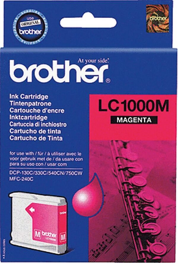 Brother Inkjet Cartridge LC1000 M Magenta