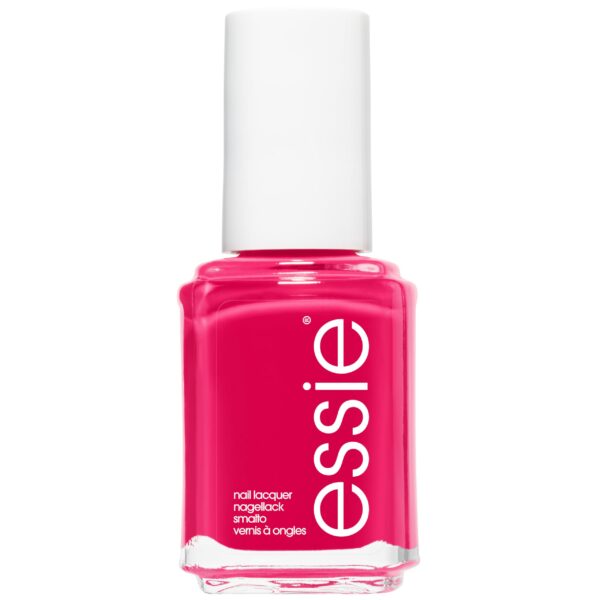 Essie Nail Polish 27 Watermelon Bright Pink Red Colour Original High Shine and High Coverage Nail Polish 13.5 ml