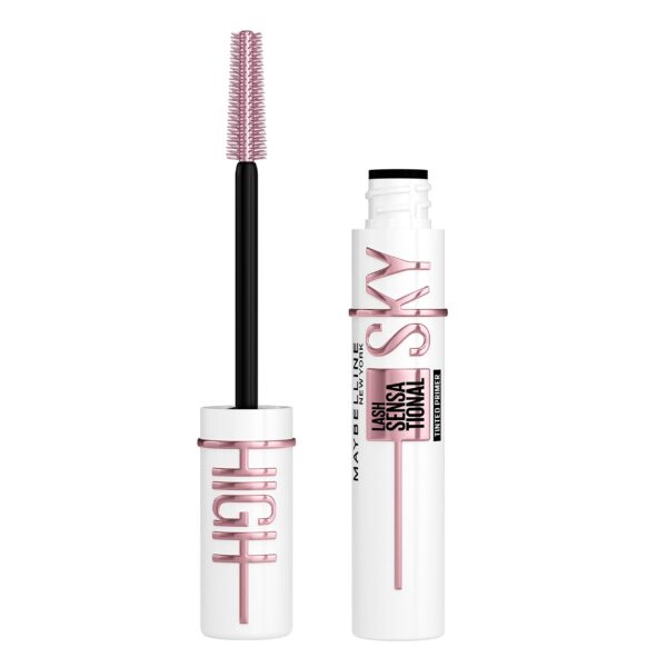 Maybelline New York Lash Sensational Sky High Boosting Tinted Primer, Lengthening & Thickening Primer Lashes Care, Serum Infused Base with Vitamin B5 & Ceramides