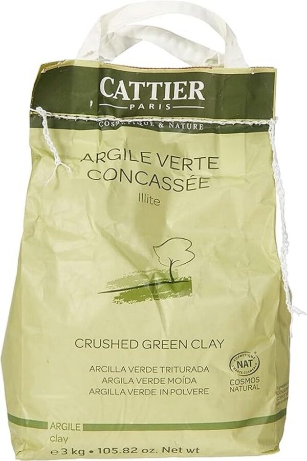 Cattier Crushed Green Clay 3Kg