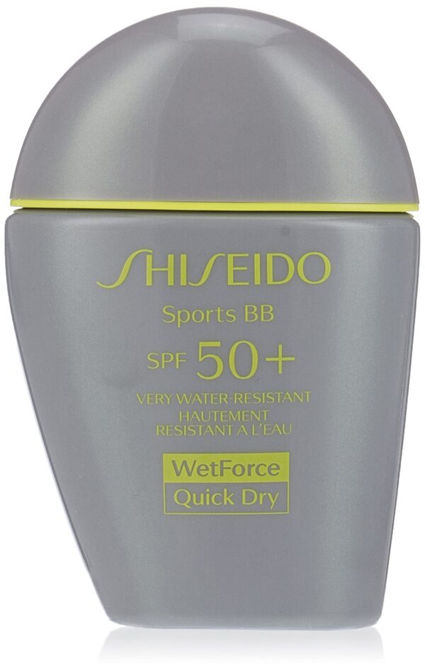 Shiseido Sports BB SPF 50+BB Cream, Medium, 0.1 kg