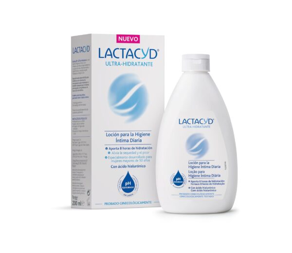 Lactacyd Pharma Moisturizer - Protects and improves daily intimate hydration, enriched with L2G moisturizing complex, optimal for intimate dryness or in menopause, 250 ml