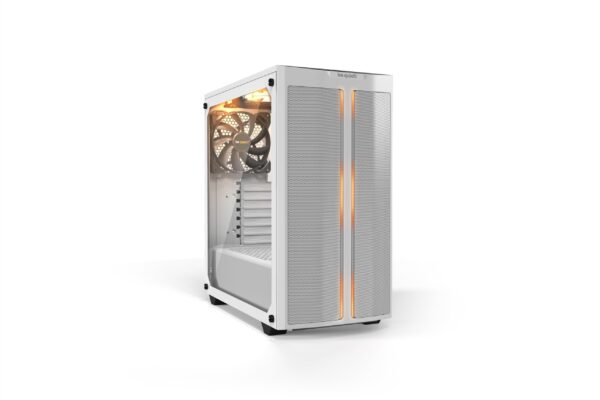 Be Quiet Pure Base 500DX White, Mid Tower ATX case, ARGB, 3 pre-installed Pure Wings 2, tempered glass window