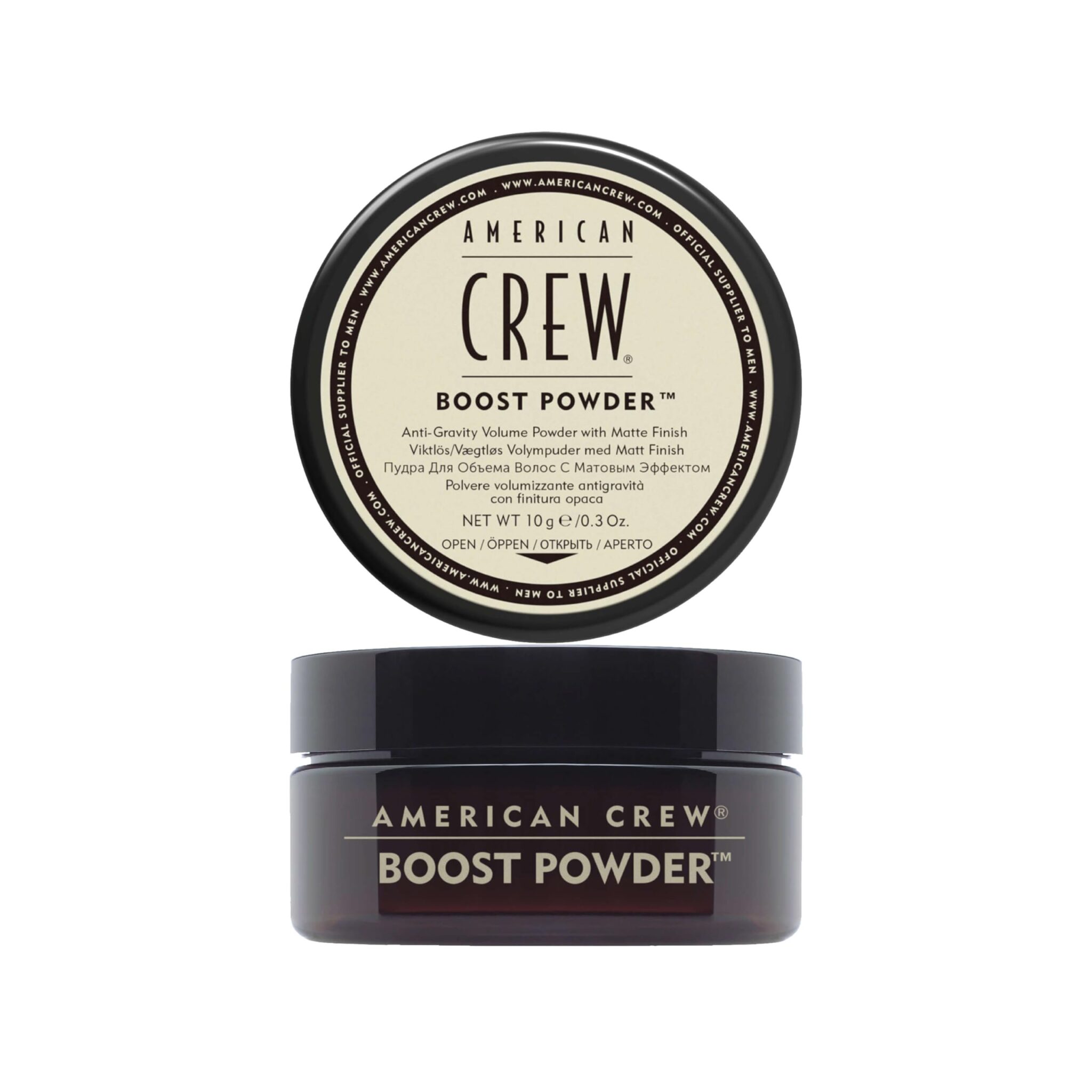 American Crew Volume Boost Hair Powder, Gifts For Men, Adds Thickness & Lift, Matte Finish, Paraben Free & Water Soluble - 10g