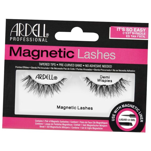 Ardell Single magnetic lashes - ideal in combination with the Magnetic Lash Liner (Style Demi Wispies)