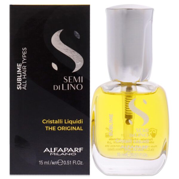 Alfaparf Milano Semi di Lino Sublime Cristalli Liquidi, 15 ml