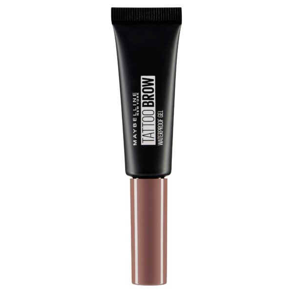 Maybelline New York Eyebrow Gel, Tattoo Brow Waterproof Eyebrow Gel, No. 09 Auburn, 5 ml