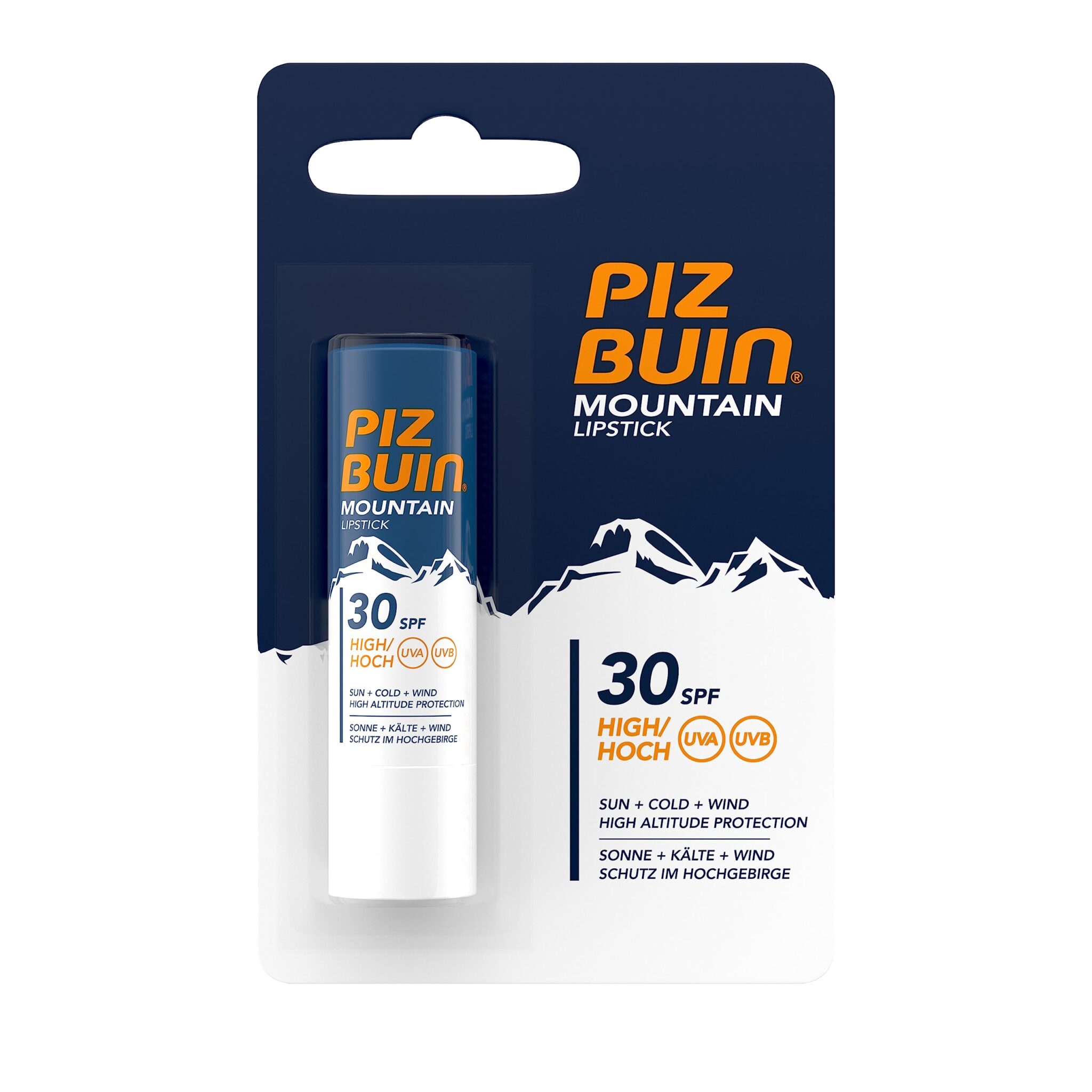 Piz Buin SPF30 Unisex Mountain Lipstick 4,9 g