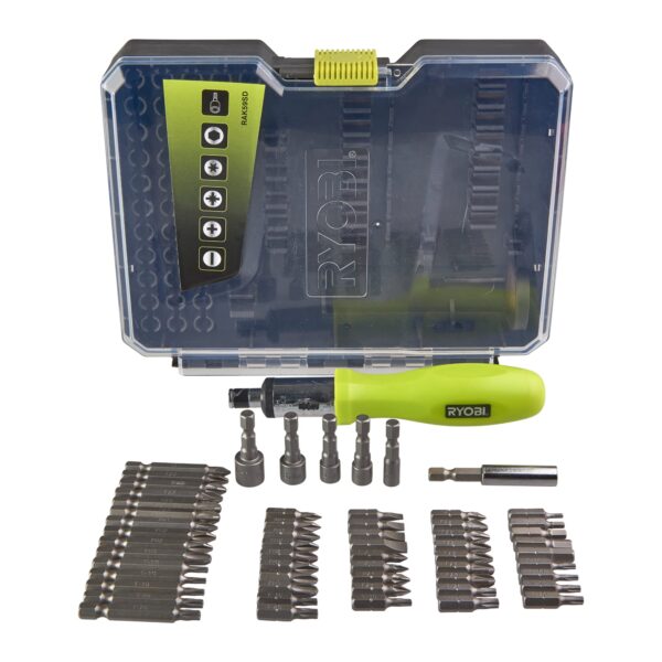 Ryobi RAK59SD Screwdriver Kit (59 Piece)