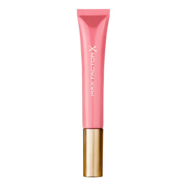 Max Factor Colour Elixir Lip Cushion Gloss with Mineral Oil and Vitamin E, Starlight Coral, 9 ml