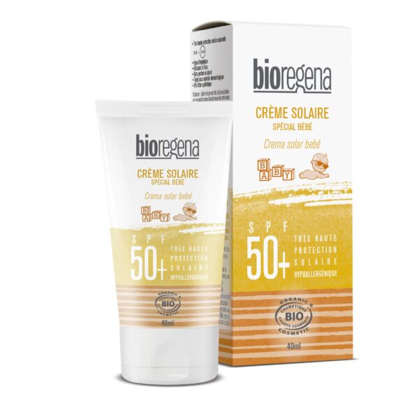 Bioregena Crème Solaire Bébé SPF50+ 40ml