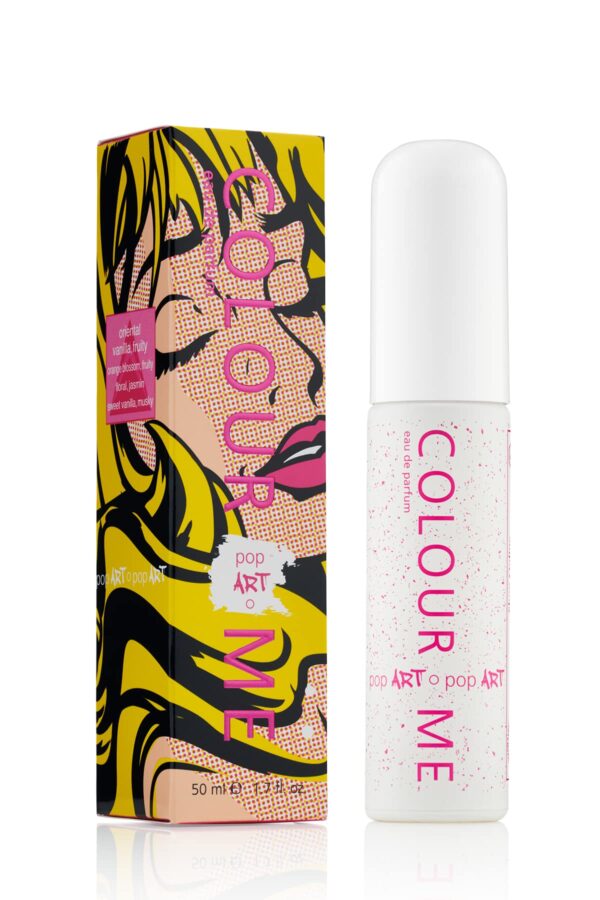 COLOUR ME Pop Art - Fragrance for Women - 50ml Eau de Parfum, by Milton-Lloyd