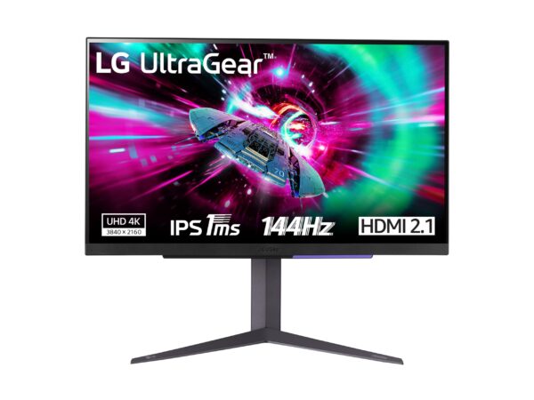 LG Electronics 27GR93U-B écran plat de PC 68,6 cm (27") 3840 x 2160 pixels 4K Ultra HD Noir