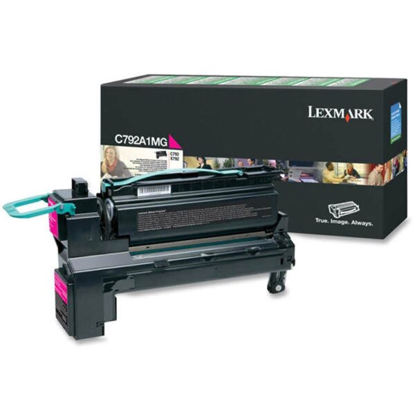 Lexmark C792A1MG - C792 X792 MAGENTA RETN CART 6K