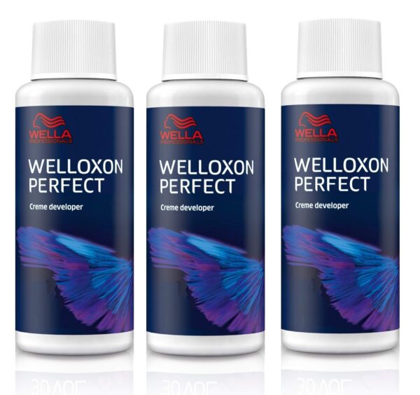 WELLA Professionals Welloxon Perfect Water Peroxide 6 H2O2 60 ml Pack of 3