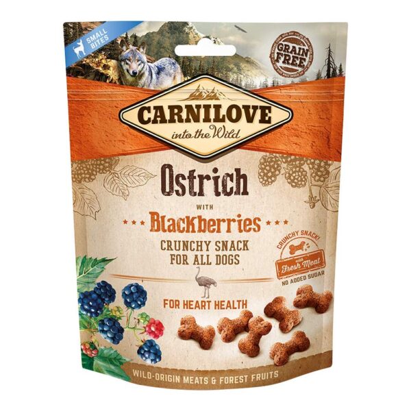 Carnilove Ostrich with Blackberries Dog Treats 1x200g