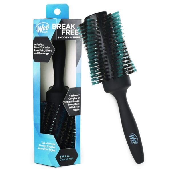 Wet Brush Smooth And Shine Round Brush - Thick-Course By For Unisex - 1 Pc Hair Brush